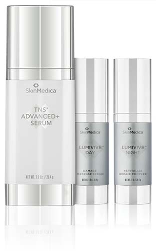 Skin Medica - TNS Advanced+ Serum, Lumivive Day, Lumivive Night