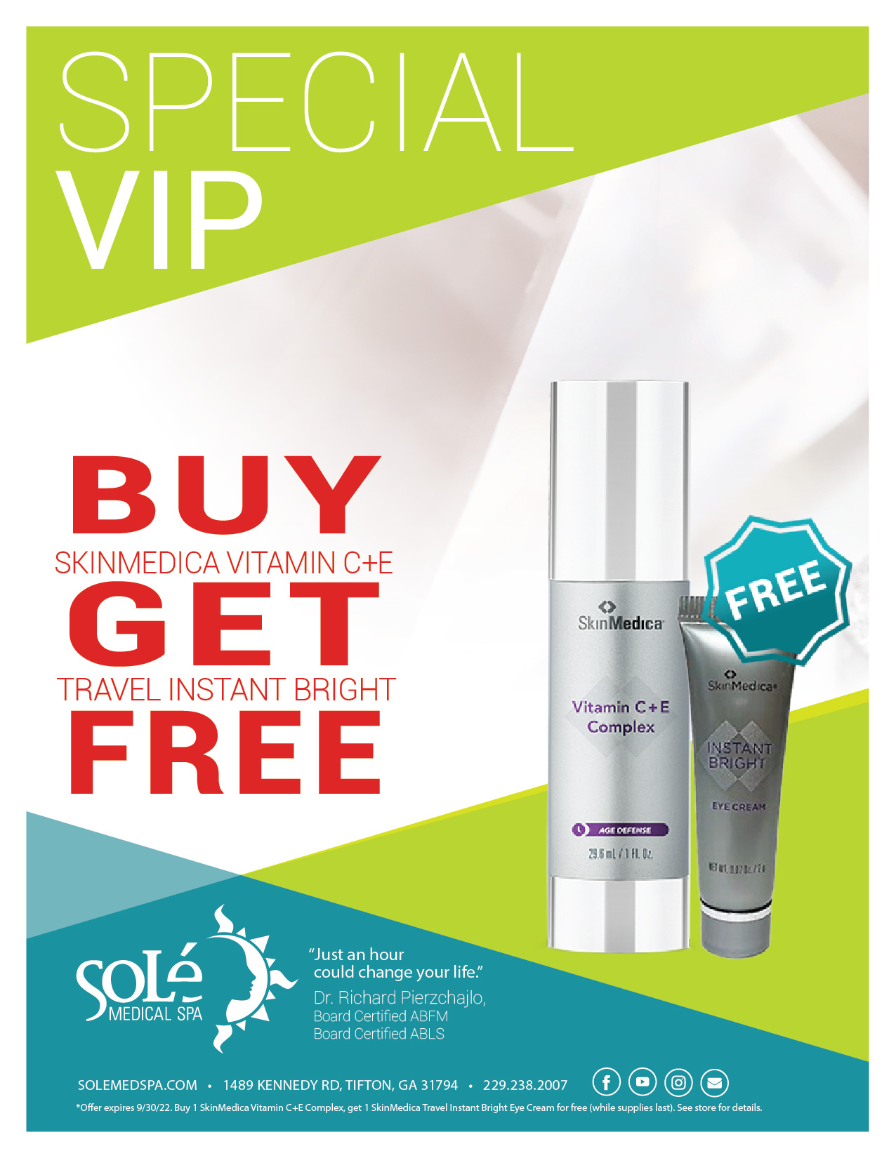 Monthly Med Spa Specials Solé Medical Spa